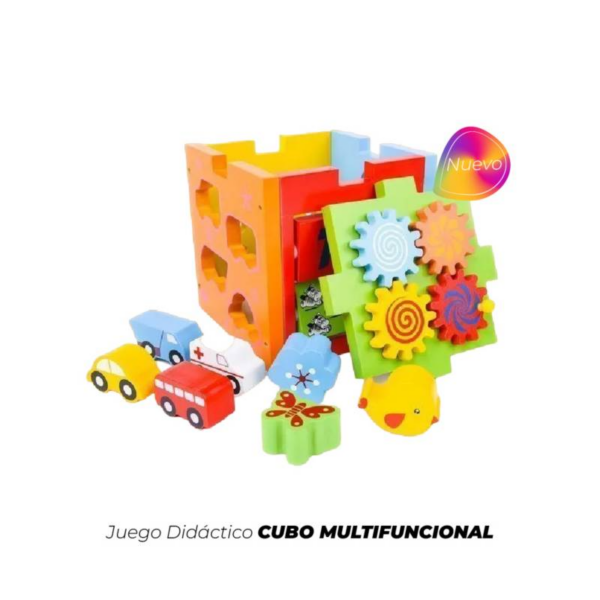 CUBO MULTIFUNCIONAL MONTESSORI