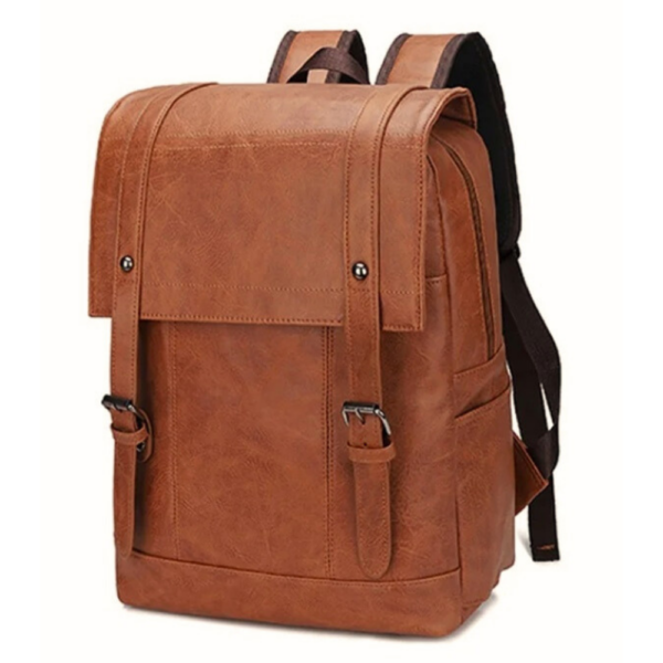 MOCHILA CUERO PU ELEGANTE - Imagen 3