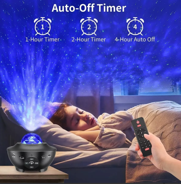 Proyector De Galaxia Led Ocean Wave Luz - Imagen 5